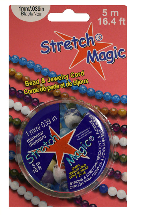 Stretch Magic Pony Bead Cord 1.0 mm, 5 meter