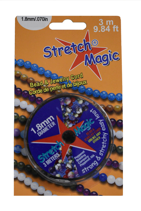 Stretch Magic Pony Bead Cord 1.8 mm, 3 meter