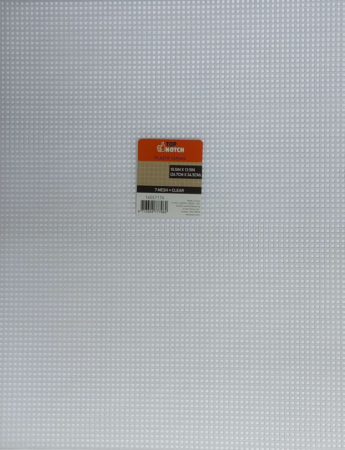 Plastic Canvas Sheets Perforated Plastic 7 Count, 10.5 by 13.5