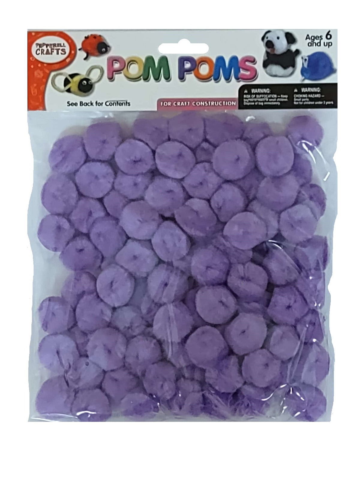 Pom Poms Lavender 1 inch — craftcove