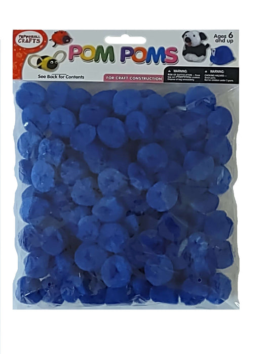 Pom Poms Royal Blue 1 inch